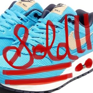 ****Sold***** Air Max 1 Corduroy “Baltic Blue” Size 11